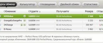 Top up Perfect Money via Bestchange.ru